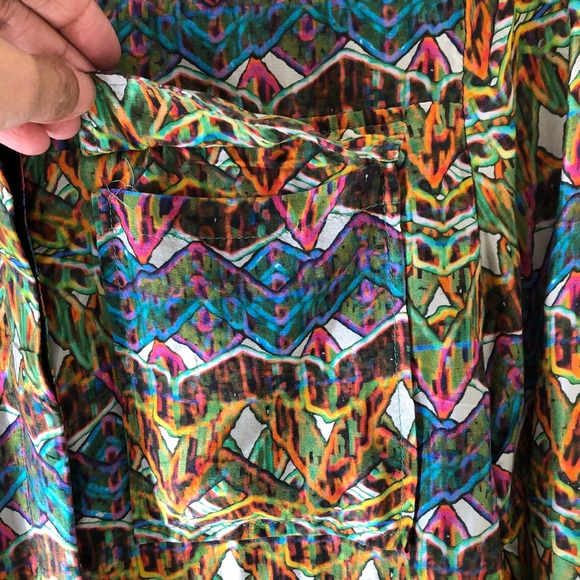 WON HUNDRED SHORT SILK BLOUSE/jacket - Picture 6 of 9